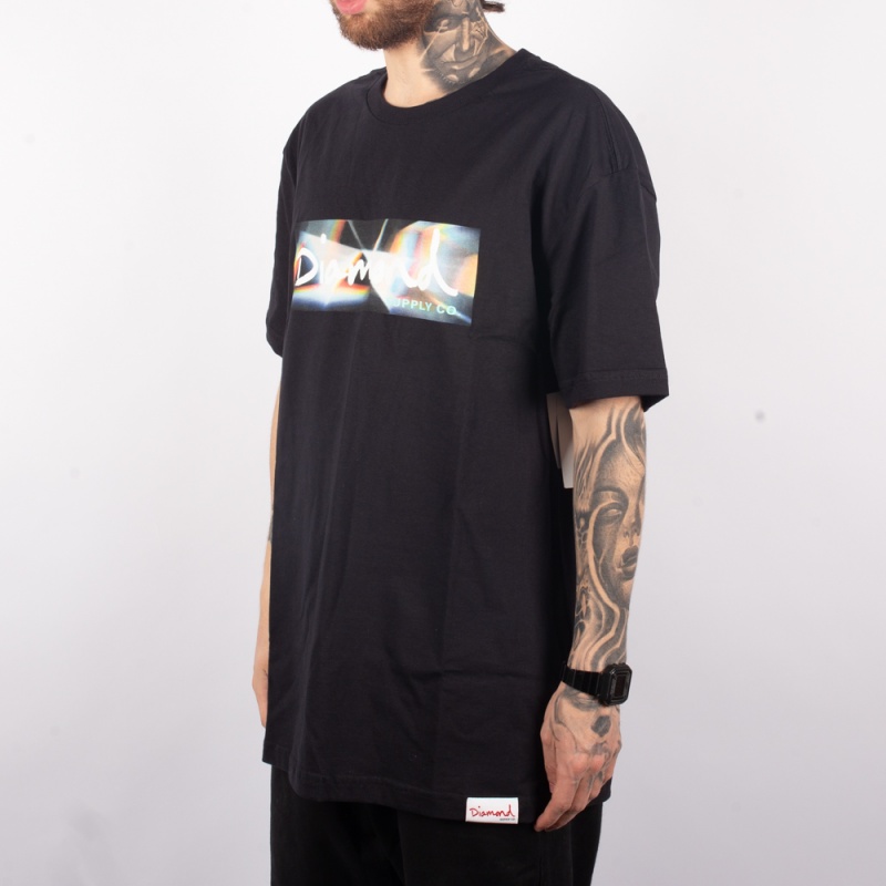 Camiseta Diamond Brilliance Box Large Preto